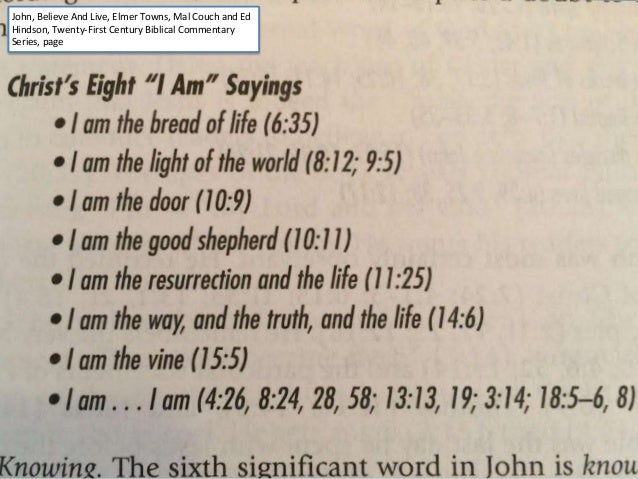 John The Gospel of Light and Life John series